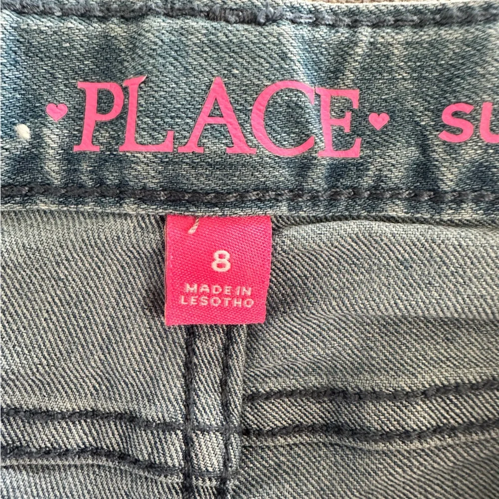 The Children’s Place Girls Light Wash Super Skinny Jeans Size 8